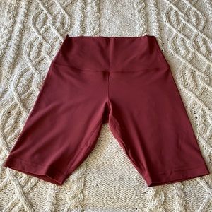 Lululemon Super high rise align shorts Size 10